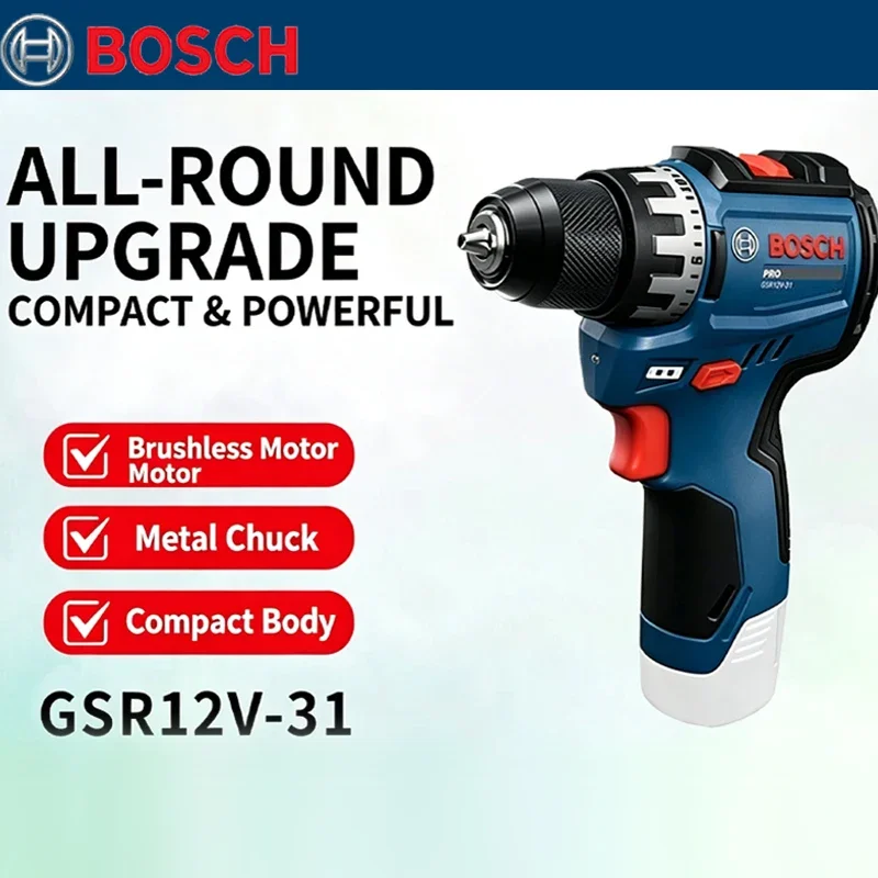 Power Tools Professional - مثقاب كهربائي بوش GSR 12V-31 بدون