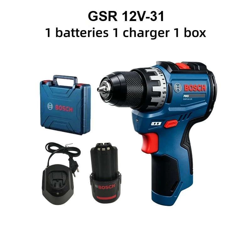 Power Tools Professional - مثقاب بوش بروفيشنال GSR 12V-31 اللاسلكي،
