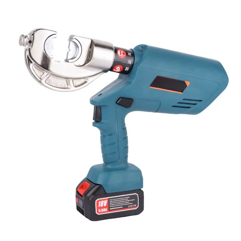 Power Tools In Electrical - أداة ضغط الكابلات الهيدروليكية EZ-C300 تعمل