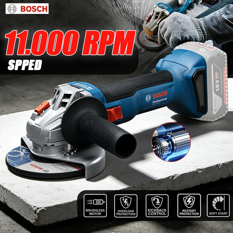 جلاخة زاوية لاسلكية BOSCH GWS  - مراجعة Power Tools Professional وسعره
